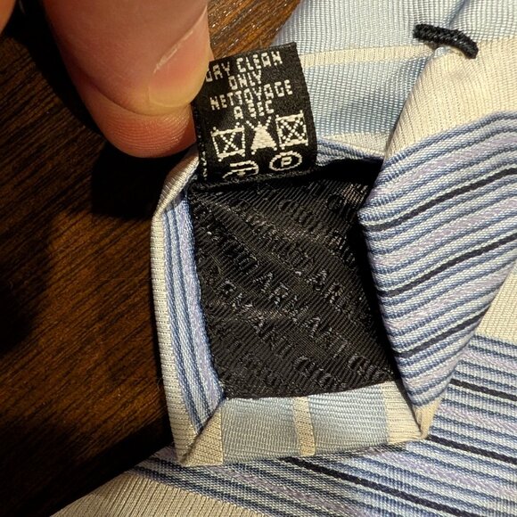 Current Giorgio Armani + Vintage Polo Ralph Lauren Men's 100% Silk Ties EUC - Picture 4 of 8